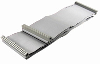 A SCSI ribbon cable